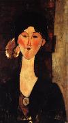 Amedeo Modigliani Beatrice Hastings in Front of a Door USA oil painting artist